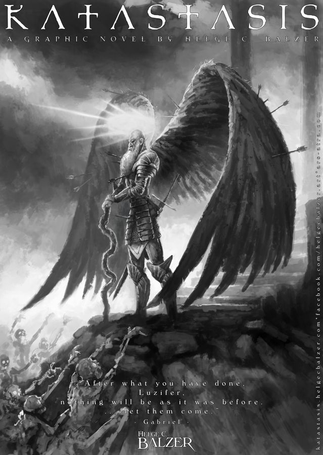 helge c. balzer, katastasis, graphic novel, comic, satan, fallen angels, lucifer, luzifer, angel, angels, hell, hölle, höllensturz, gabriel,